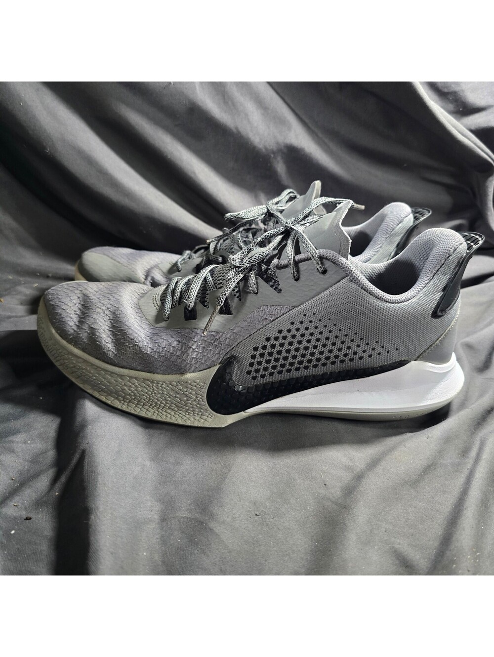 Nike Kobe Mamba Fury Gray Sz 12 CK6632-001